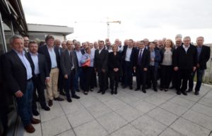 Les membres du conseil d'administration de la FFIE réunis à Lyon